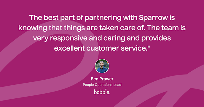 Why Bobbie chose Sparrow to support their employees’ leaves card image
