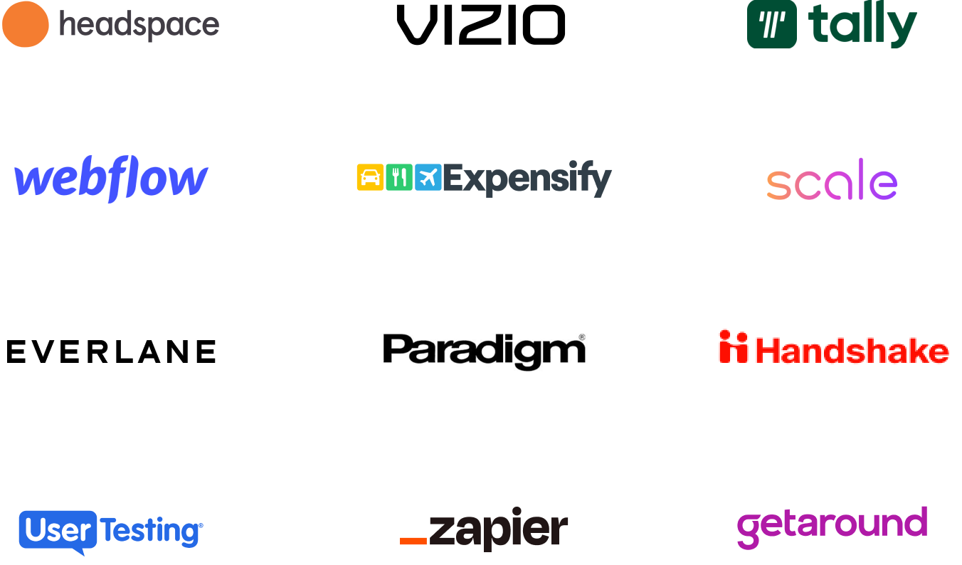 Trusted by caring companies