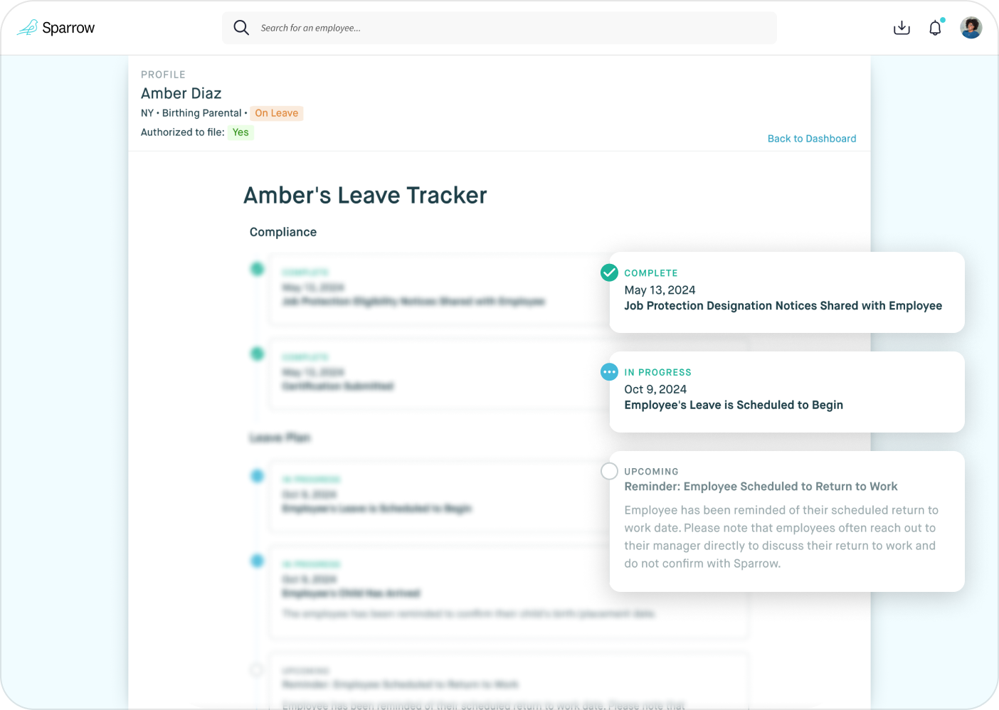 Leave Tracker