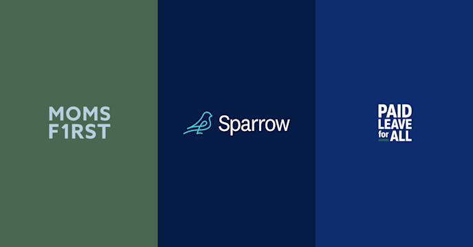 Sparrow Partners with Moms First and Paid Leave for All card image